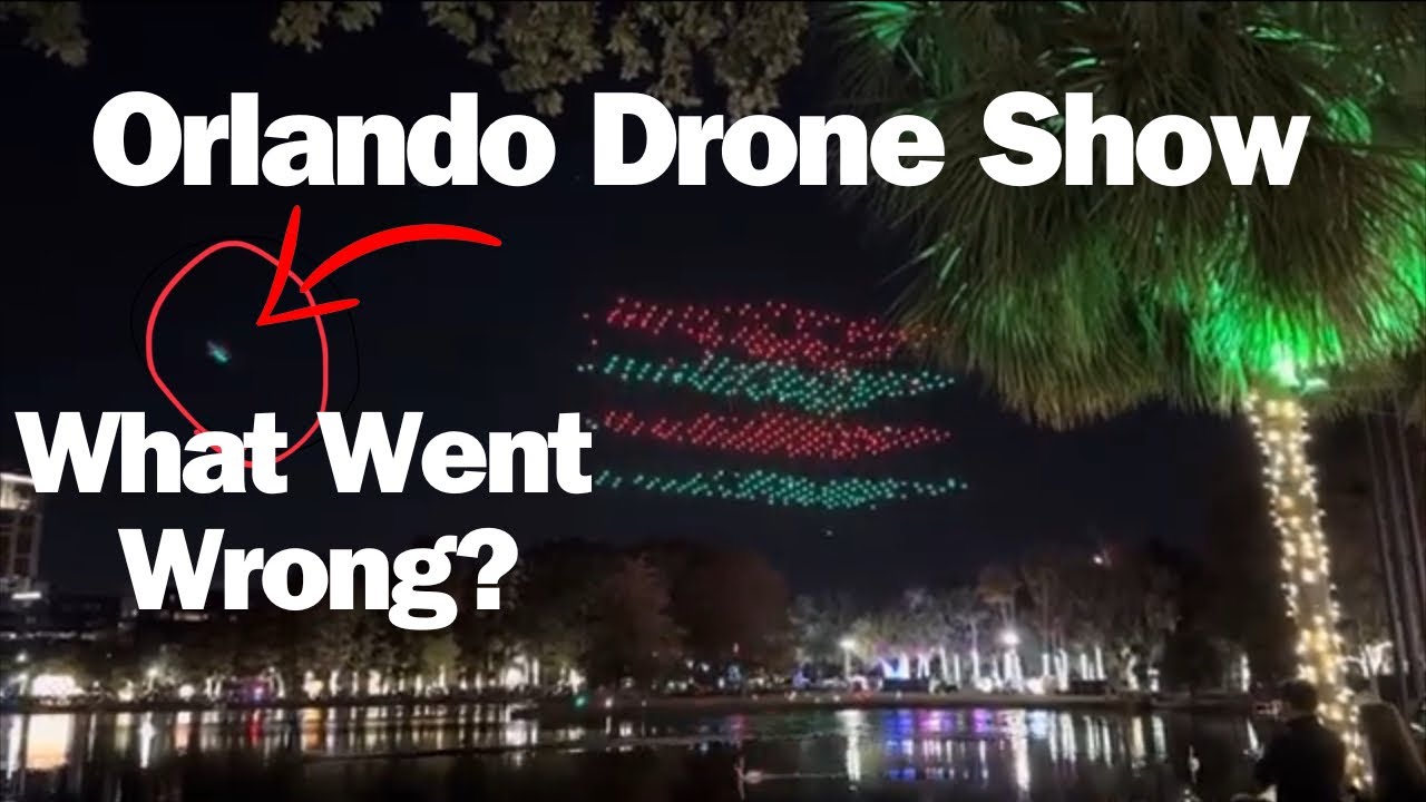 Orlando drone show accident